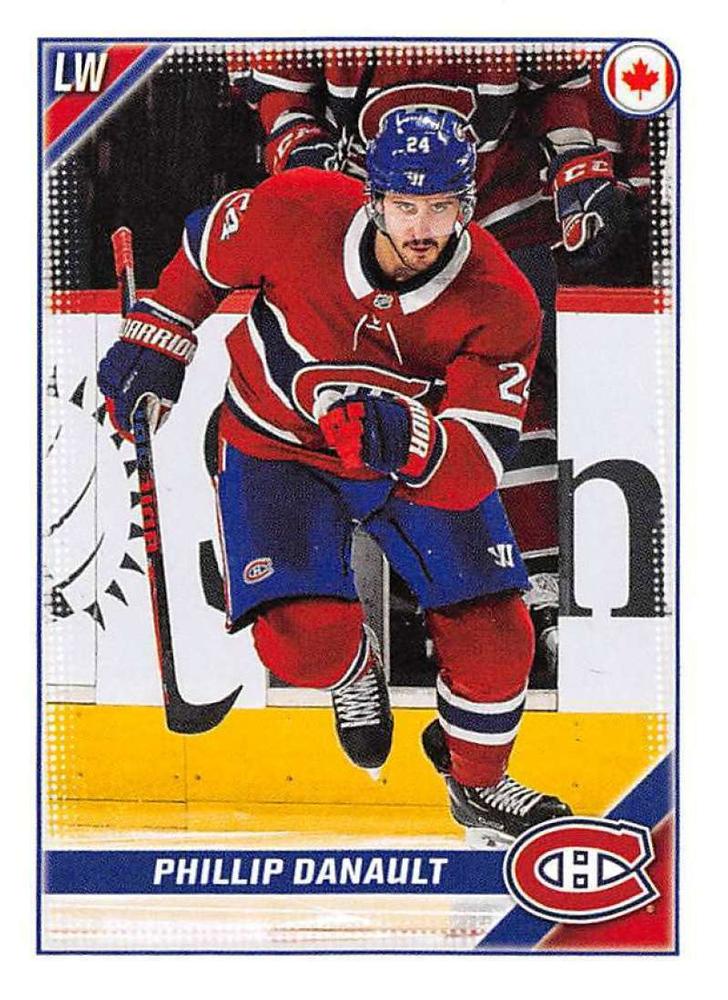 Phillip Danault #262 Montreal Canadiens | 2019-20 Topps NHL Sticker Collection