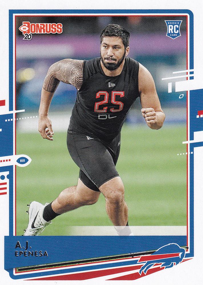 A.J. Epenesa #262 Buffalo Bills | 2020 Panini Donruss | NFL Football