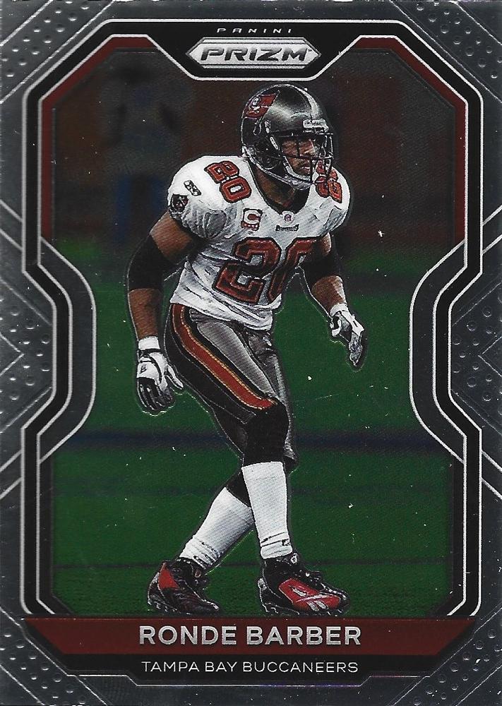 Ronde Barber #262 Tampa Bay Buccaneers | 2020 Panini Prizm | NFL Football