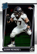 Quinn Meinerz #262 Denver Broncos | 2021 Donruss Optic | NFL Football