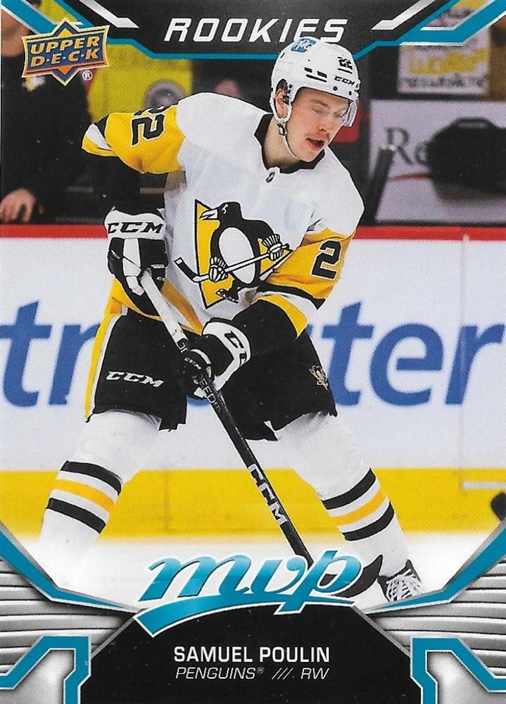 Samuel Poulin Rookie #262 Pittsburgh Penguins | 2022-23 Upper Deck MVP