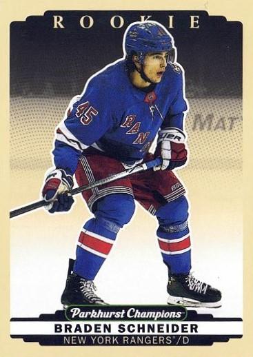 Braden Schneider #262 New York Rangers | 2022-23 Parkhurst Champions