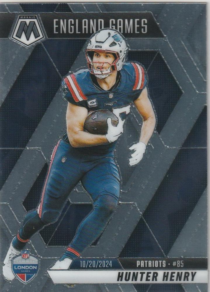 Hunter Henry #262 New England Patriots | 2025 Panini Mosaic | NFL Football