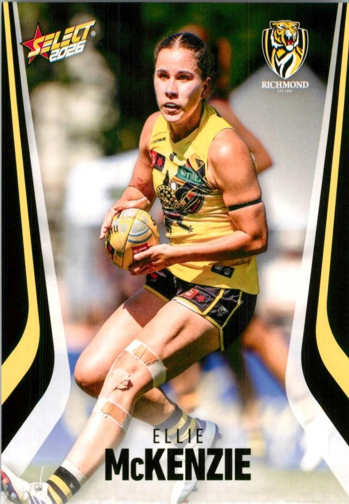 Ellie Mckenzie #262 Richmond Tigers | 2026 Select AFL Footy Stars