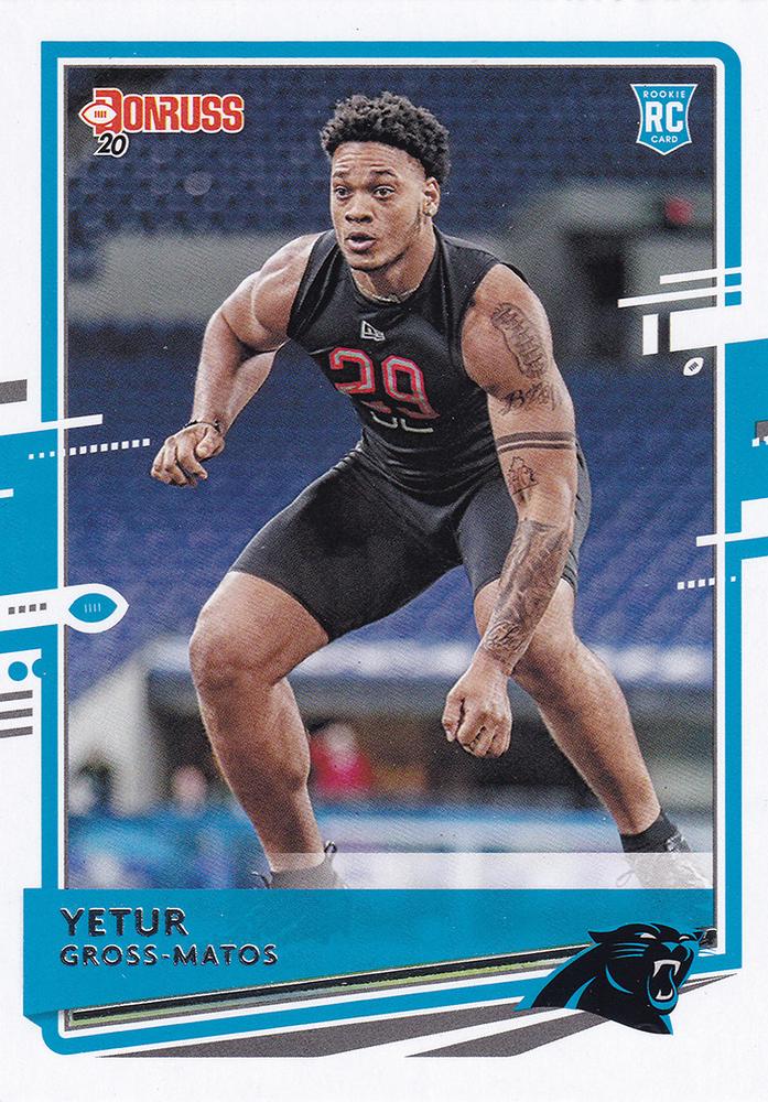 Yetur Gross-Matos #263 Carolina Panthers | 2020 Panini Donruss | NFL Football