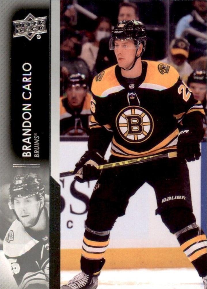 Brandon Carlo #263 Boston Bruins | 2021-22 Upper Deck