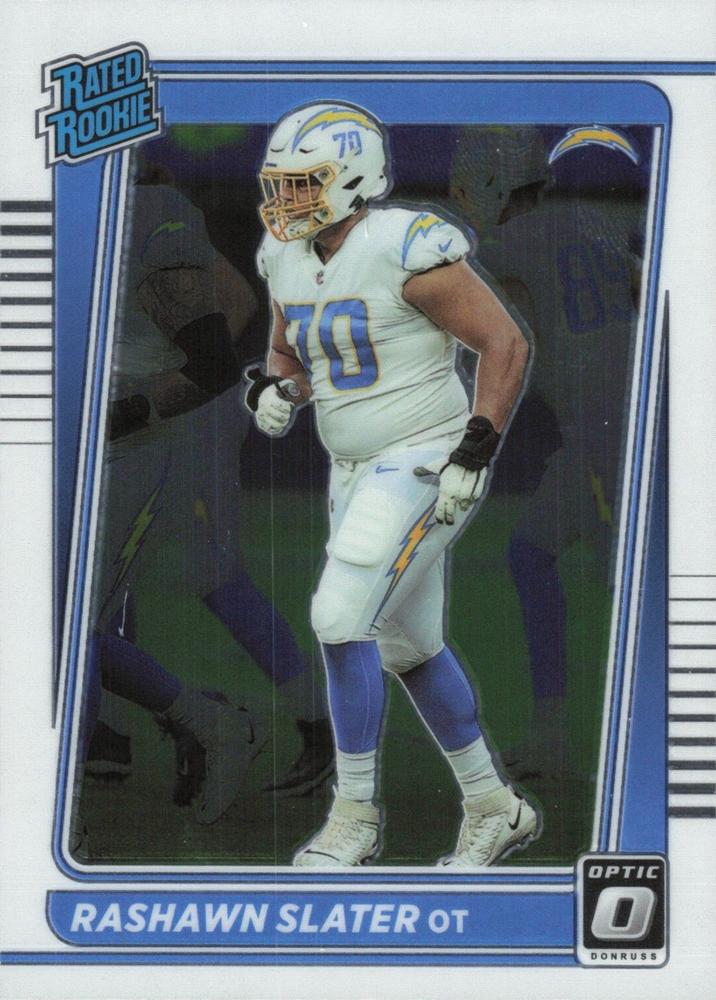 Rashawn Slater #263 Los Angeles Chargers | 2021 Donruss Optic | NFL Football