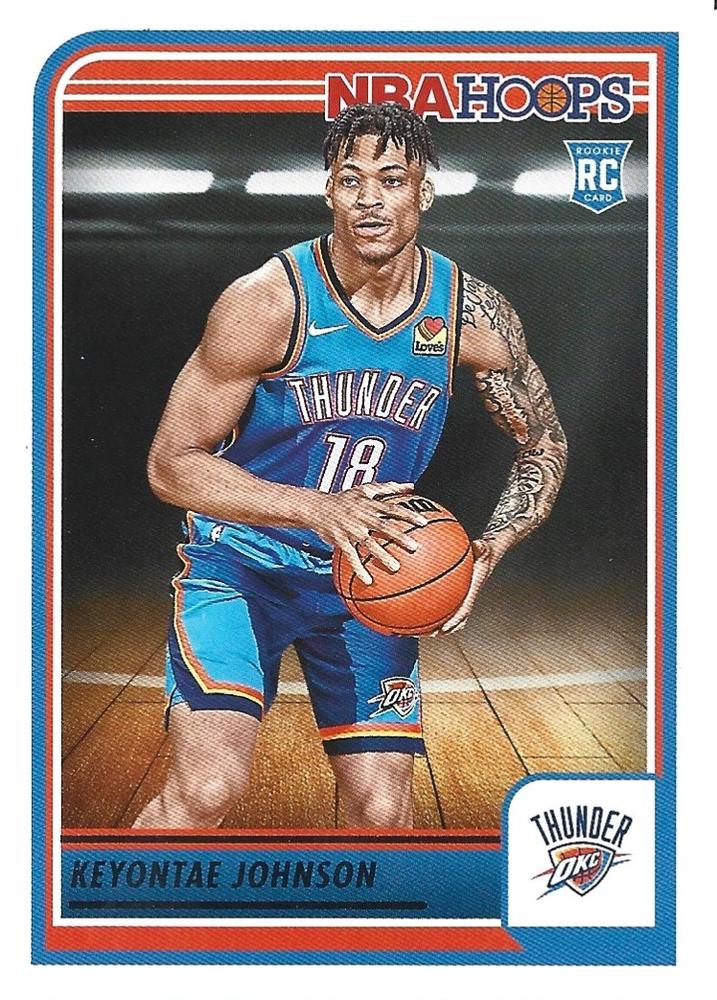 Keyontae Johnson #263 Oklahoma City Thunder Rookie | 2023-24 NBA Hoops