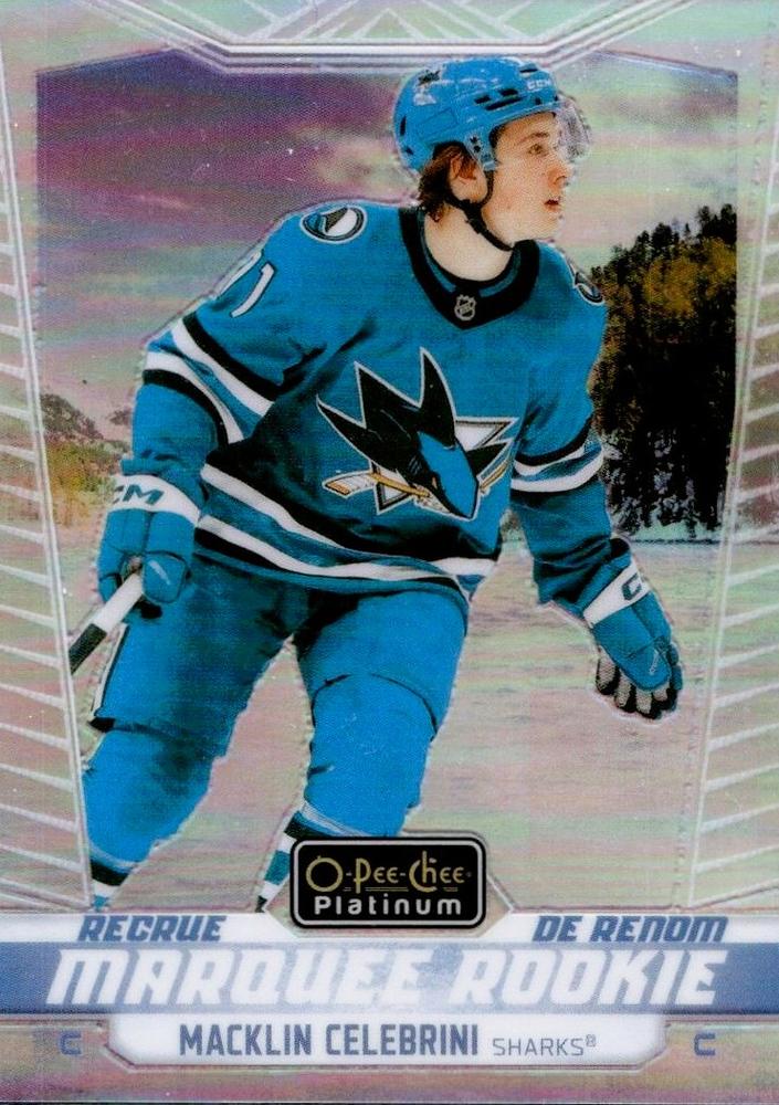 Macklin Celebrini #263 San Jose Sharks | 2024-25 O-Pee-Chee Platinum