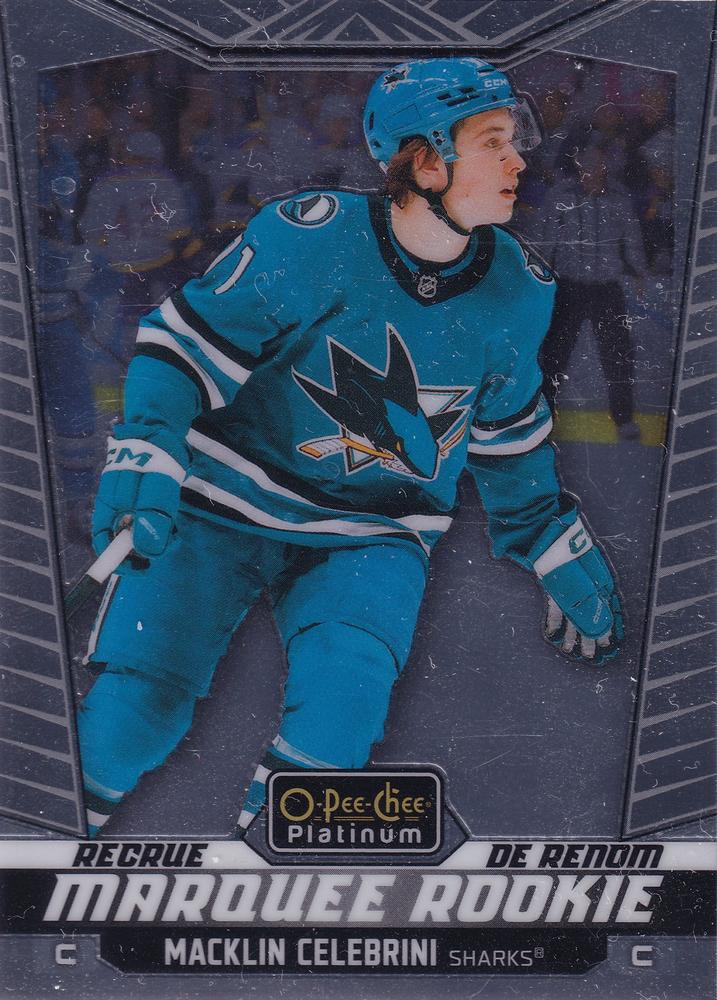 Macklin Celebrini #263 San Jose Sharks | 2024-25 O-Pee-Chee Platinum