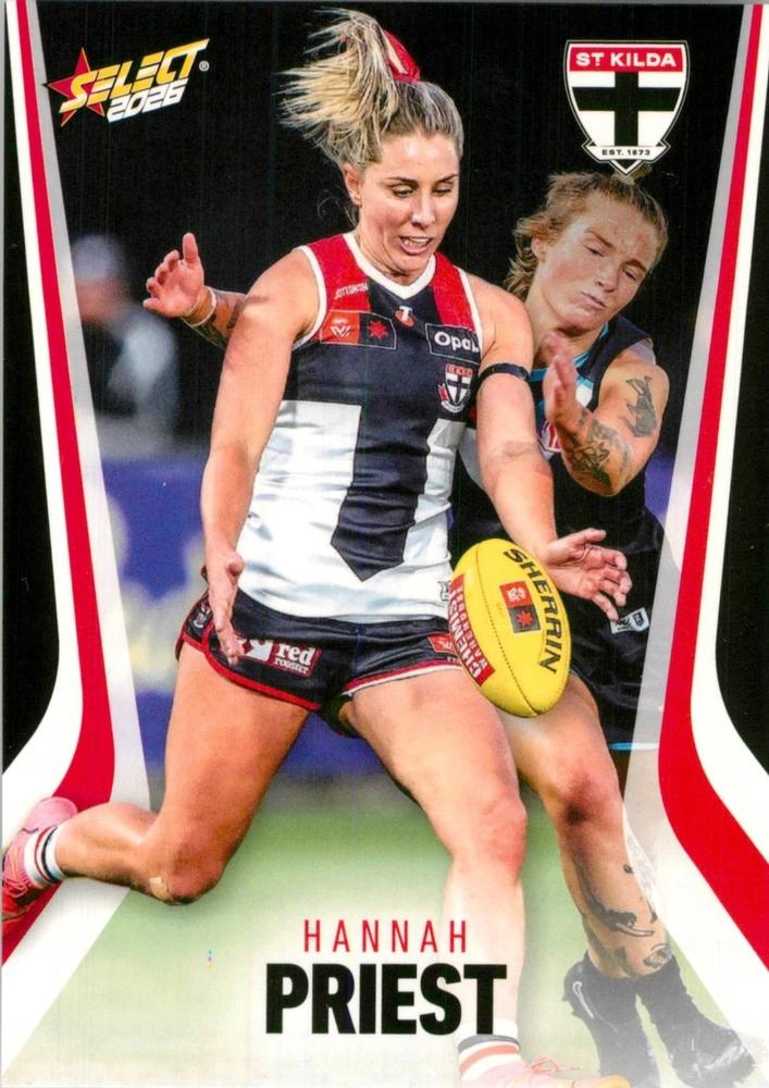 Hannah Priest #263 St. Kilda Saints | 2026 Select AFL Footy Stars
