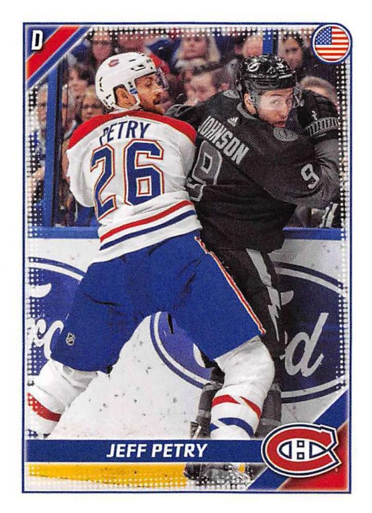 Jeff Petry #264 Montreal Canadiens | 2019-20 Topps NHL Sticker Collection
