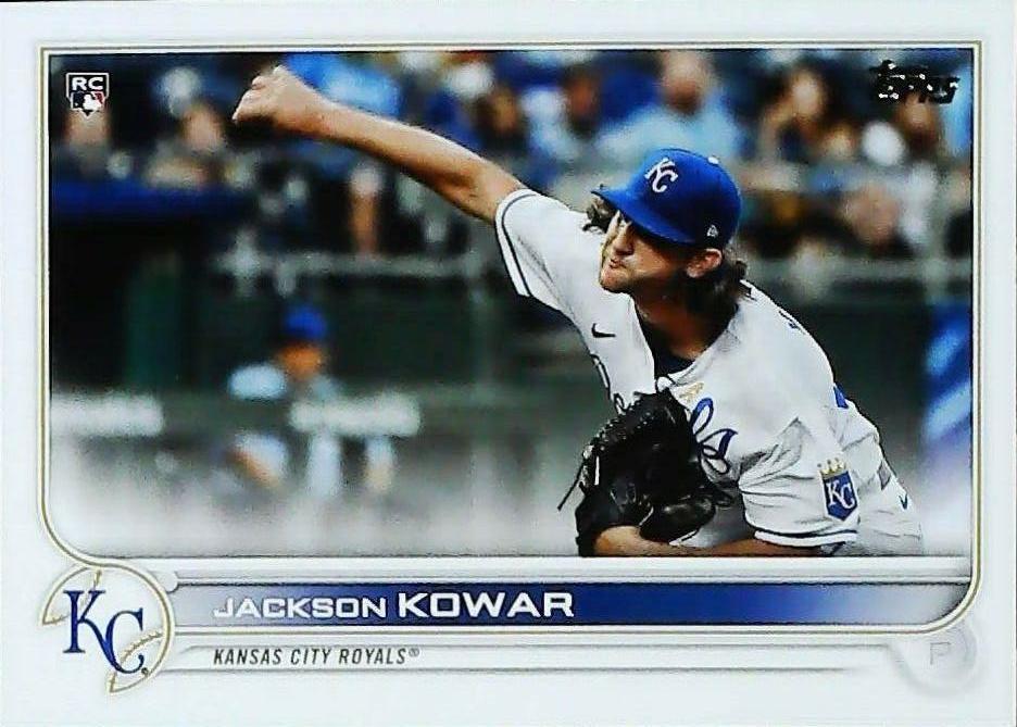 Jackson Kowar #264 Kansas City Royals (White jersey) | 2022 Topps