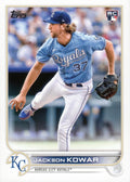 Jackson Kowar #264 Kansas City Royals (Factory set, Large RC logo) | 2022 Topps