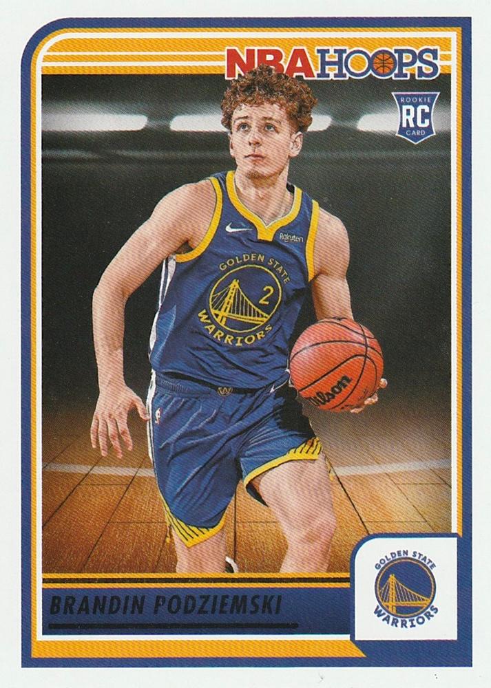 Brandin Podziemski #264 Golden State Warriors Rookie | 2023-24 NBA Hoops