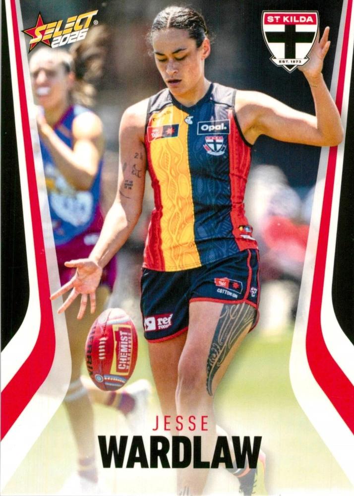 Jesse Wardlaw #264 St. Kilda Saints | 2026 Select AFL Footy Stars