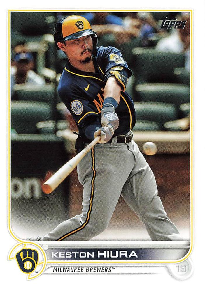 Keston Hiura #265 Milwaukee Brewers | 2022 Topps