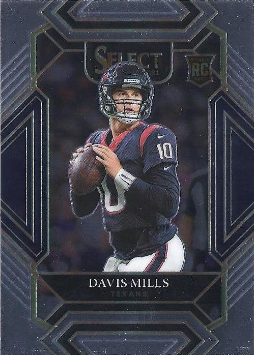 Davis Mills #265 Houston Texans | 2021 Panini Select |  | NFL Football