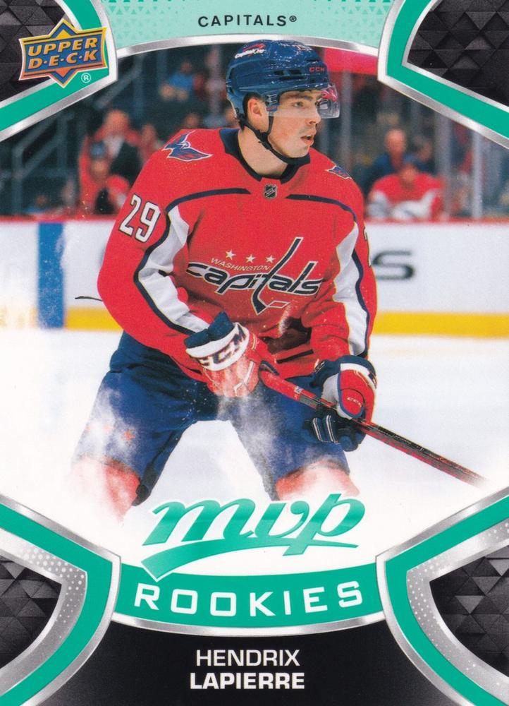 Hendrix Lapierre Rookie #265 Washington Capitals | 2021-22 Upper Deck MVP