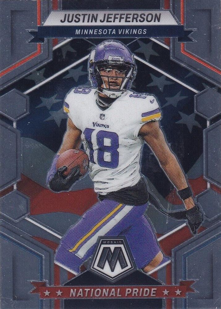 Justin Jefferson #265 Minnesota Vikings | 2023 Panini Mosaic | NFL Football