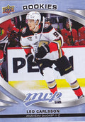 Leo Carlsson Rookie #265 Anaheim Ducks | 2023-24 Upper Deck MVP