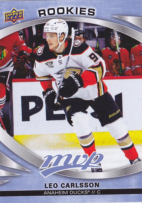 Leo Carlsson Rookie #265 Anaheim Ducks | 2023-24 Upper Deck MVP