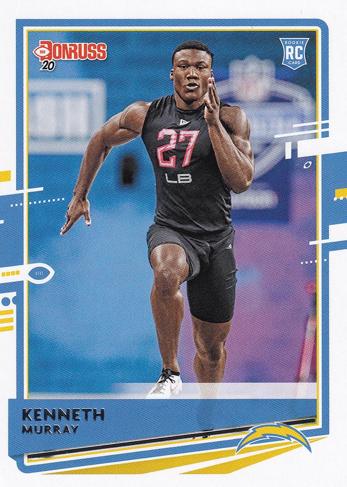 Kenneth Murray #266 Los Angeles Chargers | 2020 Panini Donruss | NFL Football