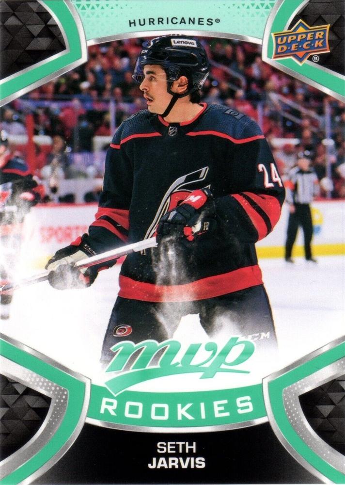 Seth Jarvis Rookie #266 Carolina Hurricanes | 2021-22 Upper Deck MVP