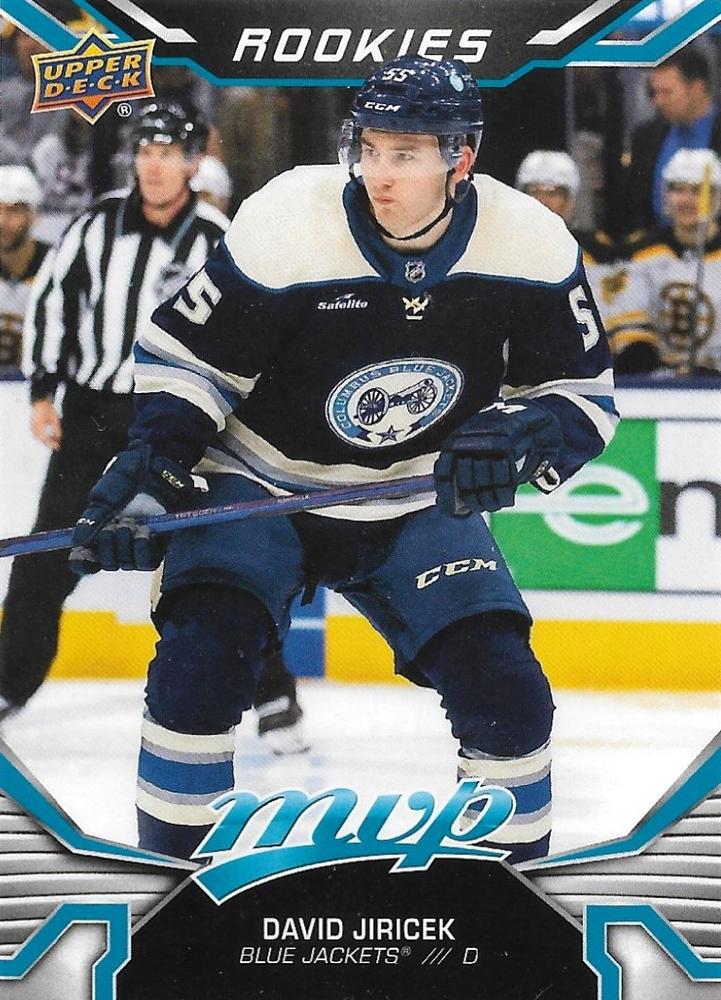 David Jiricek Rookie #266 Columbus Blue Jackets | 2022-23 Upper Deck MVP