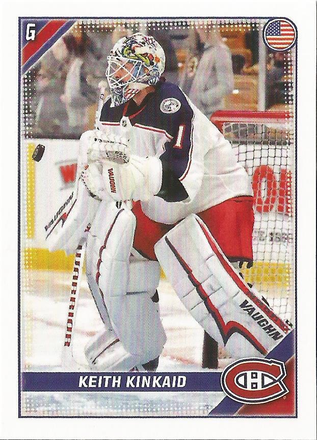 Keith Kinkaid #267 Montreal Canadiens | 2019-20 Topps NHL Sticker Collection