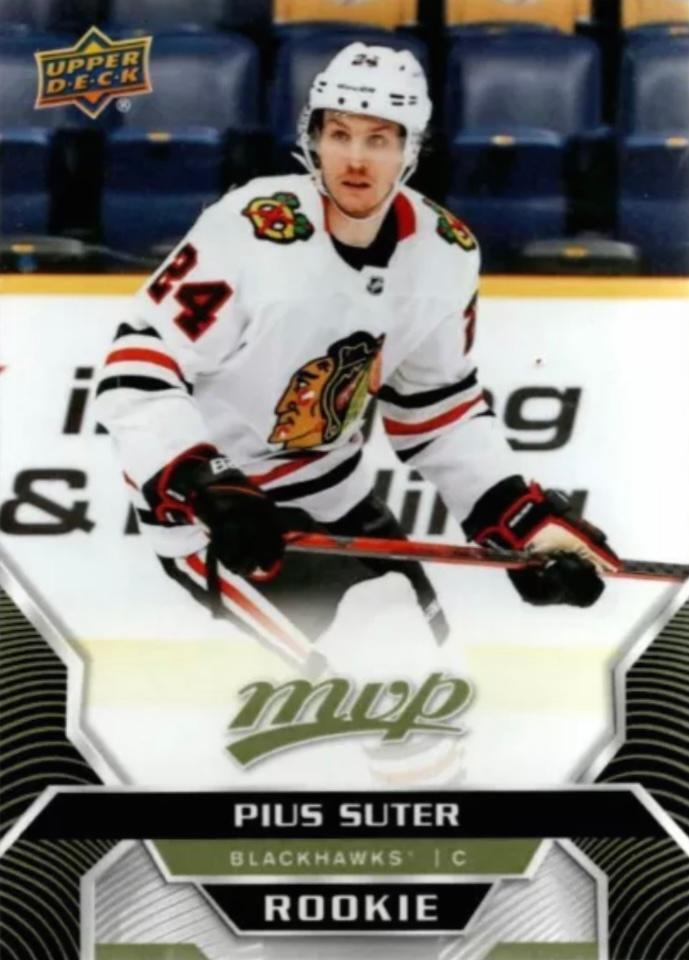 Pius Suter Rookie #267 Chicago Blackhawks | 2020-21 Upper Deck MVP