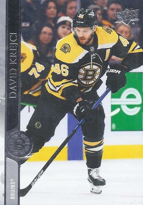 David Krejci #267 Boston Bruins | 2020-21 Upper Deck