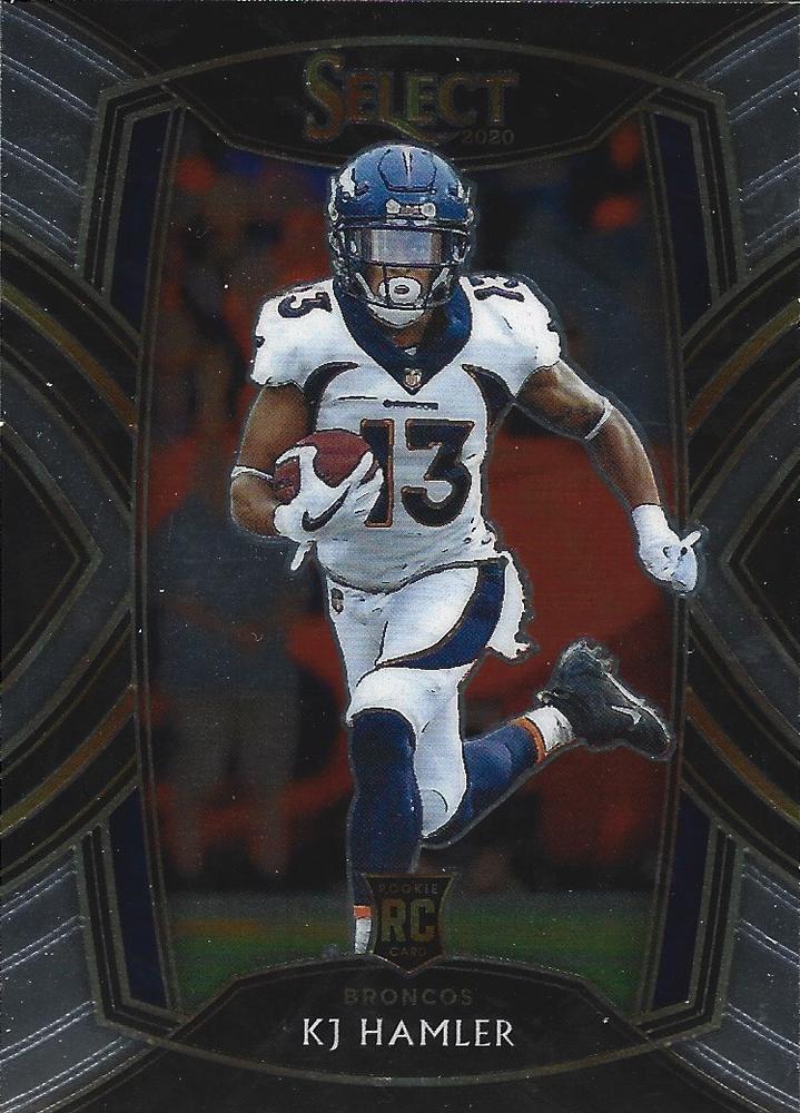 KJ Hamler #267 Denver Broncos | 2020 Panini Select |  | NFL Football