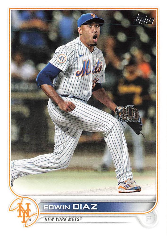 Edwin Diaz #267 New York Mets | 2022 Topps