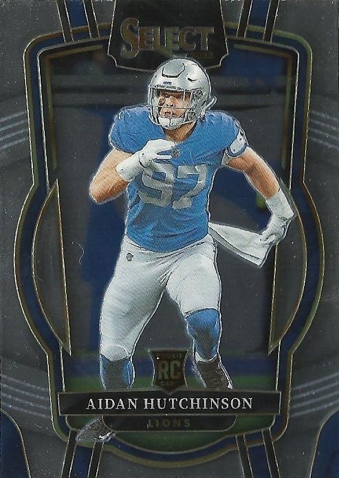 Aidan Hutchinson #267 Detroit Lions | 2022 Panini Select | NFL Football