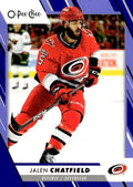 Jalen Chatfield #267 Carolina Hurricanes | 2023-24 O-Pee-Chee Blue Border