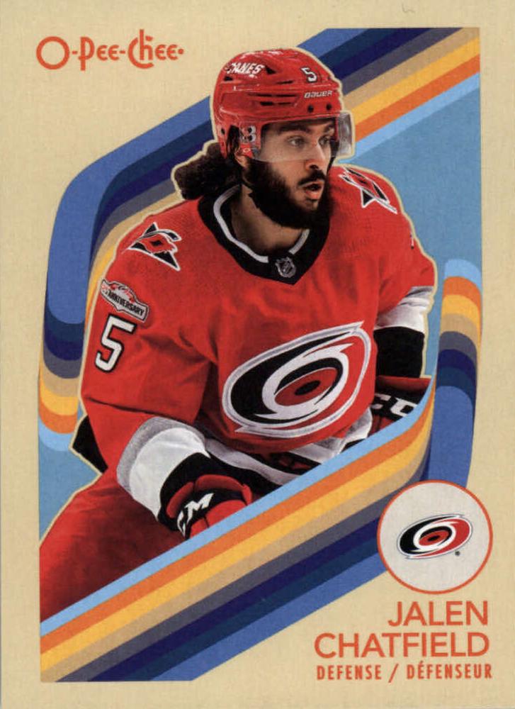 Jalen Chatfield #267 Carolina Hurricanes | 2023-24 O-Pee-Chee Retro