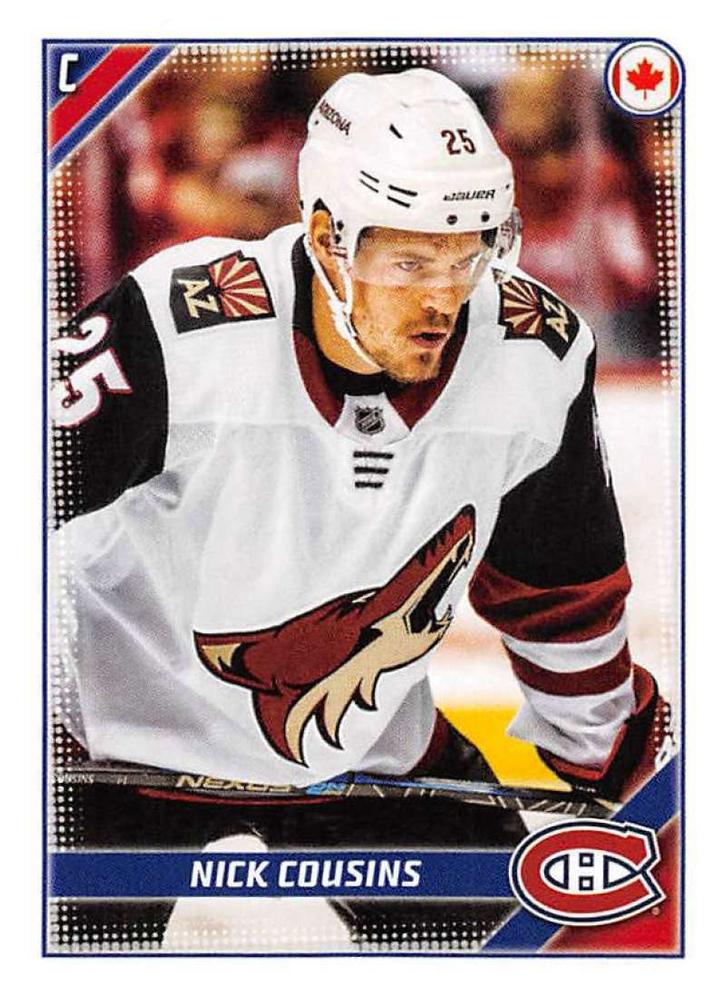 Nick Cousins #268 Montreal Canadiens | 2019-20 Topps NHL Sticker Collection