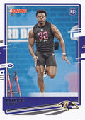 Patrick Queen #268 Baltimore Ravens | 2020 Panini Donruss | NFL Football