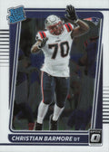 Christian Barmore #268 New England Patriots | 2021 Donruss Optic | NFL Football
