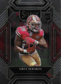 Trey Sermon #268 San Francisco 49ers | 2021 Panini Select |  | NFL Football