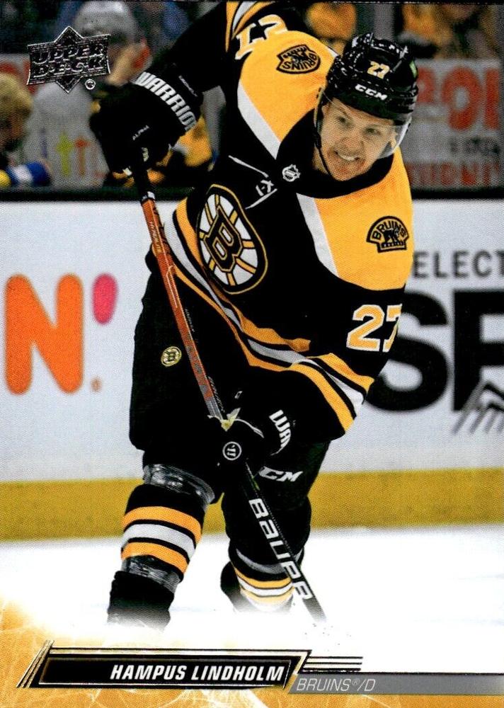 Hampus Lindholm #268 Boston Bruins | 2022-23 Upper Deck