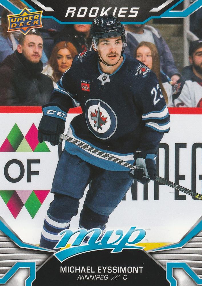 Michael Eyssimont Rookie #268 Winnipeg Jets | 2022-23 Upper Deck MVP