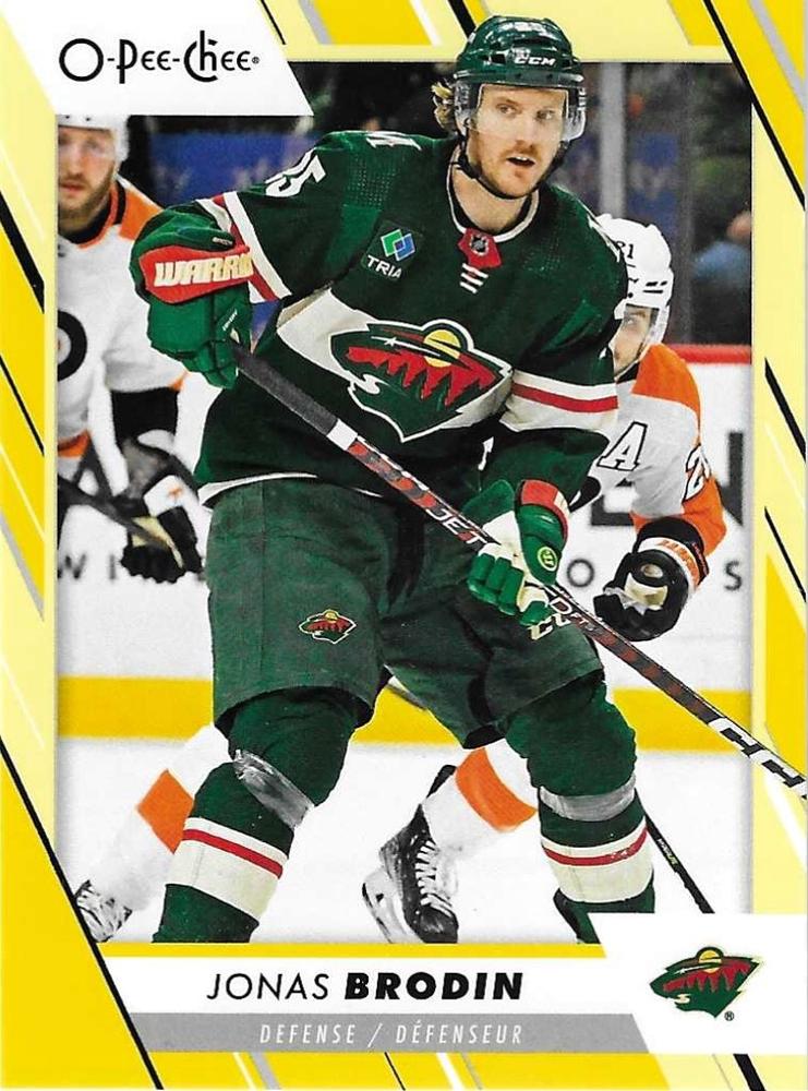 Jonas Brodin #268 Minnesota Wild | 2023-24 O-Pee-Chee Yellow Border