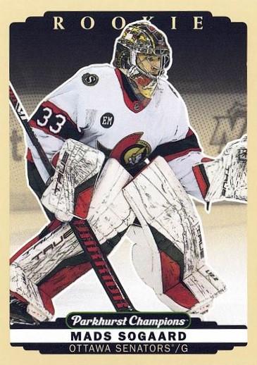 Mads Sogaard #268 Ottawa Senators | 2022-23 Parkhurst Champions