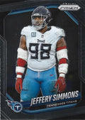 Jeffery Simmons #268 Tennessee Titans | 2025 Panini Prizm | NFL Football