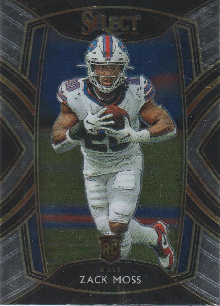 Zack Moss #269 Buffalo Bills | 2020 Panini Select |  | NFL Football
