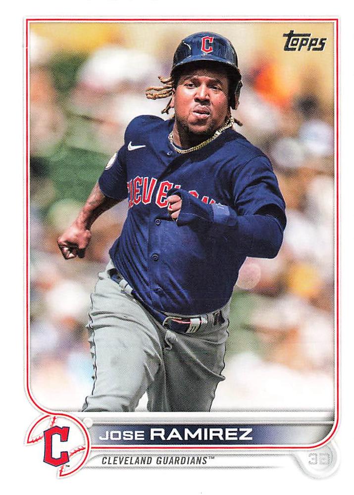 Jose Ramirez #269 Cleveland Guardians | 2022 Topps