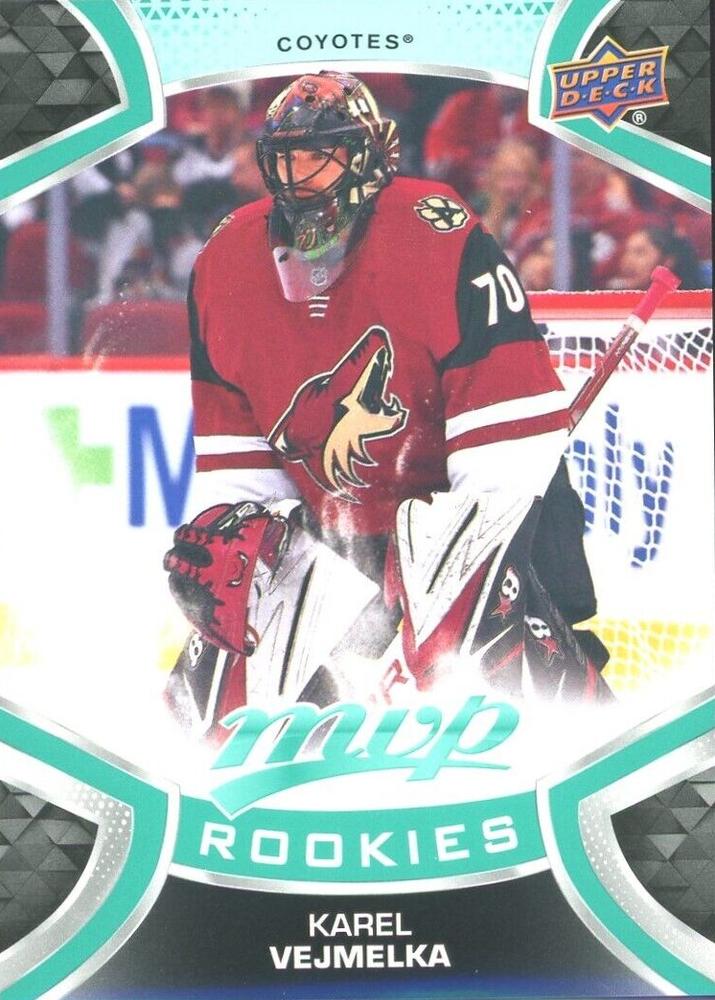Karel Vejmelka Rookie #269 Arizona Coyotes | 2021-22 Upper Deck MVP