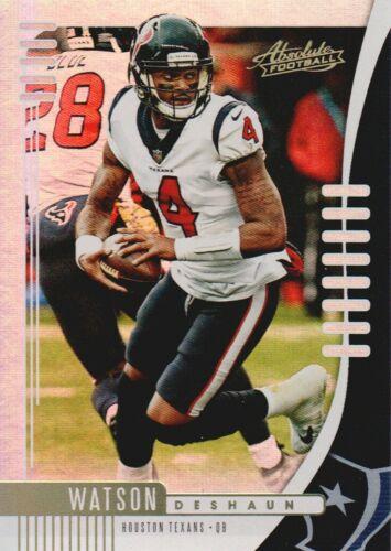 Deshaun Watson #26 Houston Texans | 2019 Panini Absolute |  | NFL Football